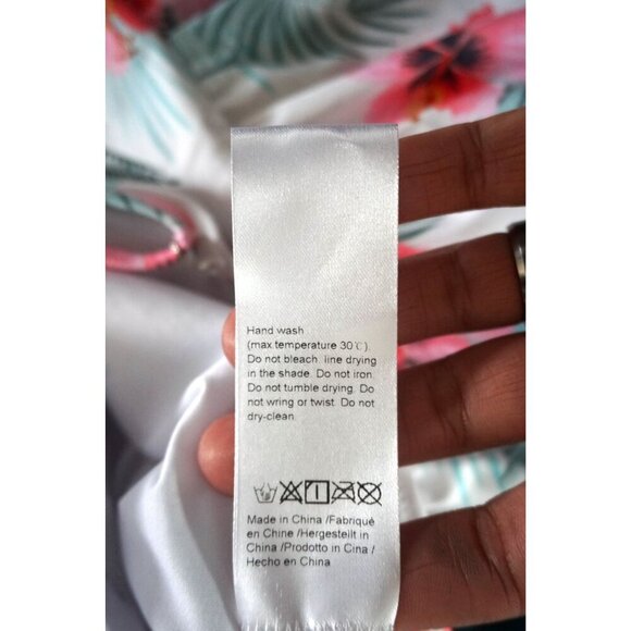 FERBIA Ruffle Peplum Tankini w/ High Waist Bottoms Swim Set - Size XL, NWOT - Picture 8 of 8